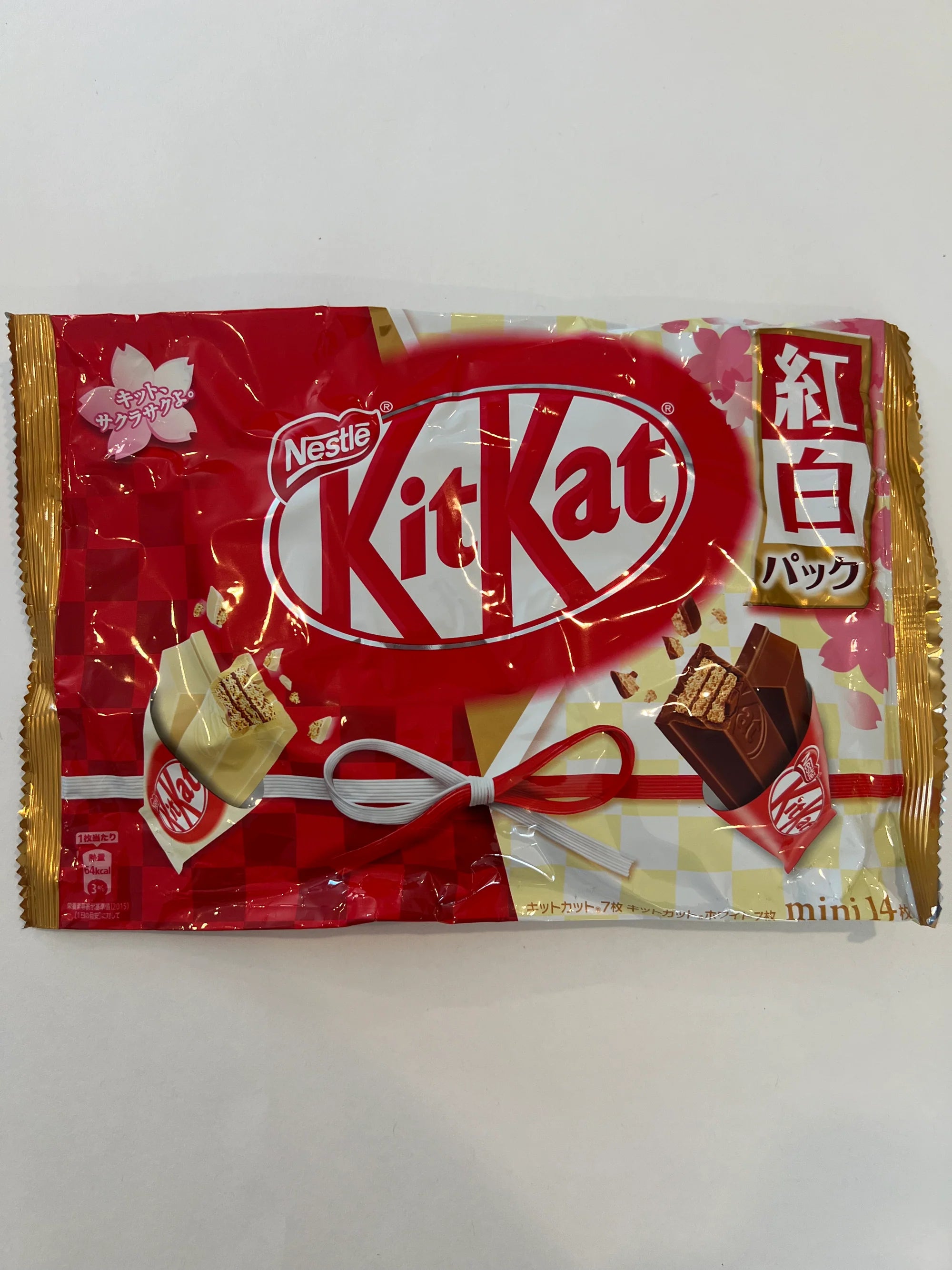 Kit Kat Red and White Chocolate Flavor
